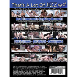 That`s A Lot Of Jizz Bro! DVD (Raunchy Bastards) (24080D)