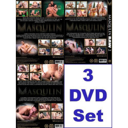 Masqulin Raw #1 - #3 3-DVD-Set (Masqulin) (24351D)