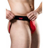 MM The Original Jockstrap Underwear Special Edition REVERSIBLE Black/Red 2 inch (T9773)