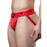 MM The Original Jockstrap Underwear Special Edition REVERSIBLE Black/Red 2 inch (T9773)