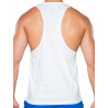 Supawear Racer Back Tank Grey White (T9889)