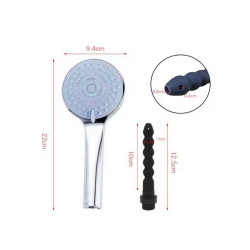 RudeRider iClean - Shower Discreet Douche 2-in-1 Set with 150cm Shower Hose (T9913)