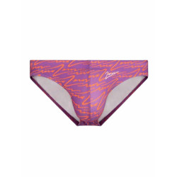 2Eros V20 Signature Print Swim Brief Purple (T9940)
