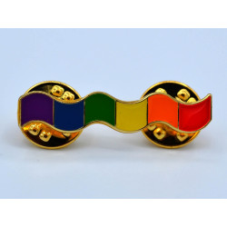 Pin Rainbow Wavy Bar (T5845)