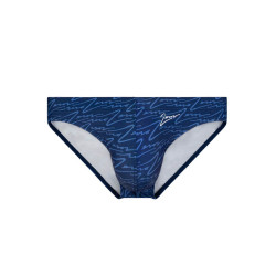 2Eros V20 Signature Print Swim Brief Navy (T11104)