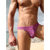 2Eros V80 Signature Print Swim Thong Purple (T11110)