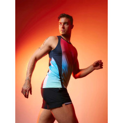 Supawear SPR Performance Gradient Singlet Tank Top Rainbow (T9967)