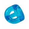 Sport Fucker Half Guard Cockring/Ball Stretcher Ice Blue (T4528)