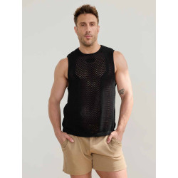 2eros Amalfi Singlet Black (T9973)