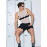 Supawear Mesh Dual Tone Tank Black & White
