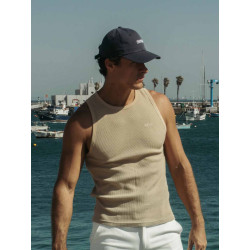 2Eros Icon Singlet Tanktop Taupe (T9988)