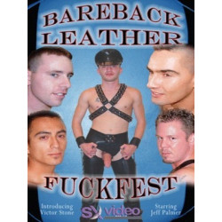 Bareback Leather Fuck Fest DVD (SX Bareback) (02515D)
