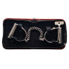 Rouge Stainless Steel Wrist Shackles (T11497)
