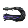 Rouge Long Leather Flogger Black (T11351)