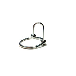 Rouge Stainless Steel Sperm Stopper with Ring (T11470)
