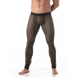 ToF Paris Circuit Fishnet Leggings Black (T12077)