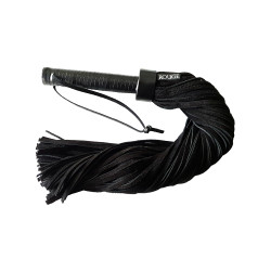 Rouge Suede Flogger Leather Handle Black (T11348)