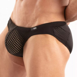TOF Paris Temptation Microfiber Mini Brief Underwear Black (T12175)