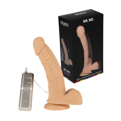 Brunos Dr. No Vibrating Dildo 21 x 4.5 cm (T9950)