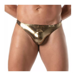 ToF Paris Fiesta Thong Underwear Gold (T11743)
