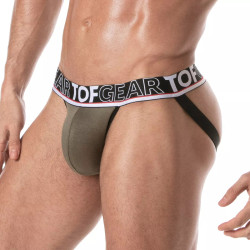 ToF Paris Champion Jockstrap Underwear Khaki (T12017)