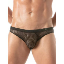 ToF Paris Circuit Fishnet Mini Brief Underwear Black (T12071)