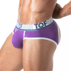 ToF Paris Champion Backless Brief Underwear Purple (T12007)