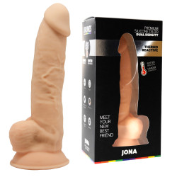 Brunos Jona Premium Silicone Dual Density Dildo 23 x 5 cm (T9945)