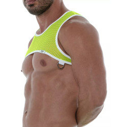 ToF Paris Neon Mesh Harness Yellow (T11930)