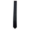 Rouge Leather Tie Black (T11412)