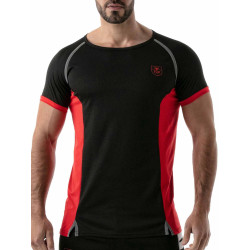 TOF Paris Total Protection T-Shirt Black/Red (T11543)