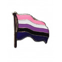 Pin Waving Gender Fluid Flag