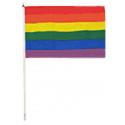 Regenbogenflagge / Rainbow Flag 30 x 45 cm