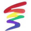 Rainbow Aufkleber/Sticker Static Cling 7 x 8 cm / 3 x 3.5 inch