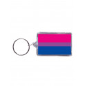 Bisexual Flag Key Ring
