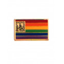 Pin Rainbow Flag with Design