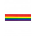 Rainbow Aufkleber / Sticker 5,08 x 38,1 cm / 2 x 15 inch