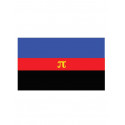 Polyamory Flag Aufkleber / Sticker 5.0 x 7,6 cm
