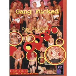 Gang Fucked Bareback DVD (SX Bareback) (01610D)